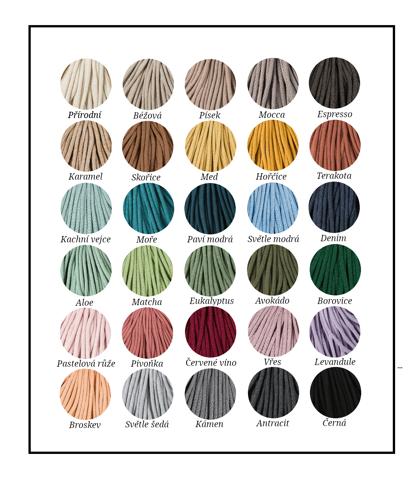 colours final CZ